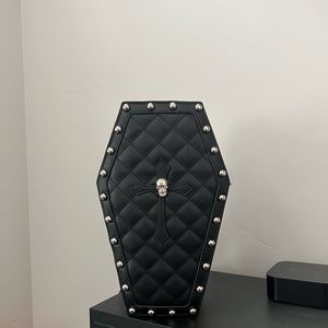 Deadly Secrets quilted Coffin Bag